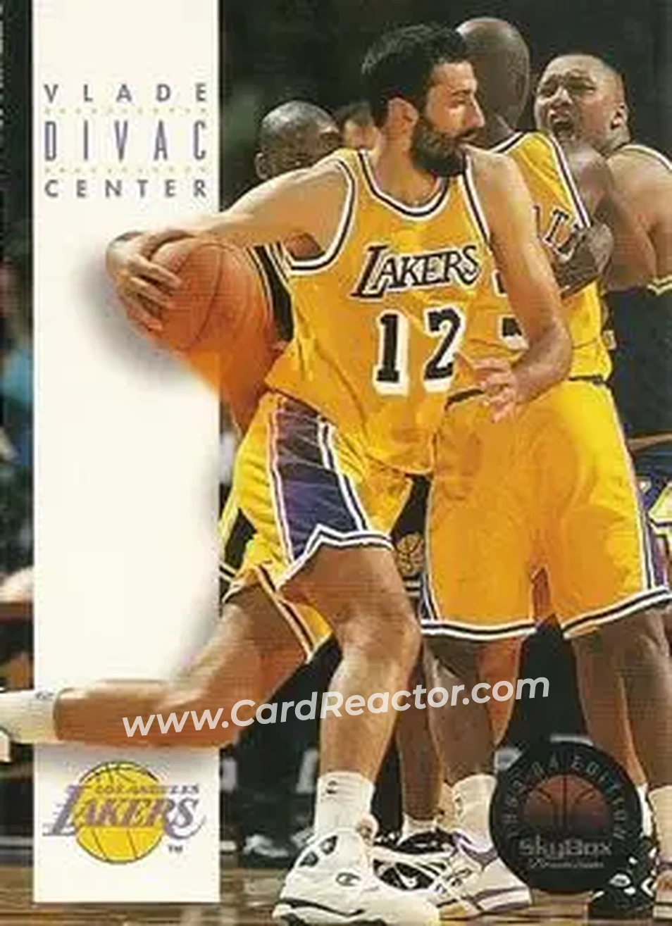 1993-94 SkyBox Premium #98 - Vlade Divac - Los Angeles Lakers
