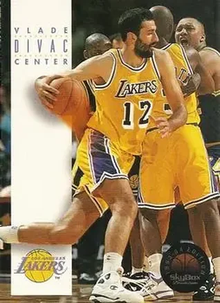 1993-94 SkyBox Premium #98 - Vlade Divac - Los Angeles Lakers