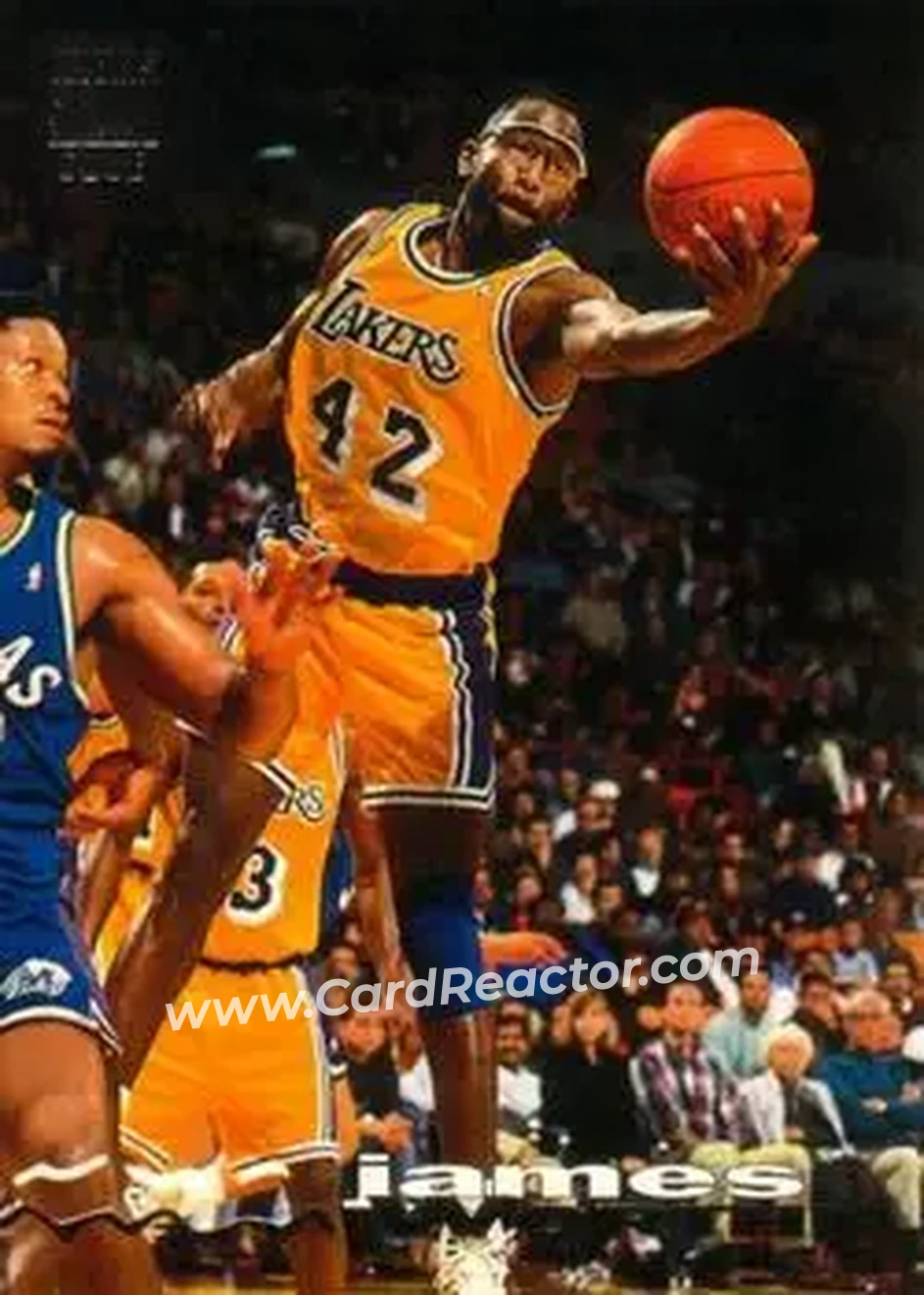 1993-94 Stadium Club #91 - James Worthy - Los Angeles Lakers