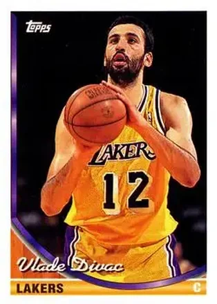 1993-94 Topps #14 - Vlade Divac - Los Angeles Lakers