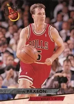 1993-94 Ultra #32 - John Paxson - Chicago Bulls
