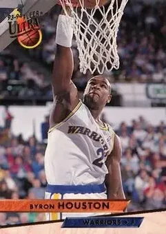 1993-94 Ultra #66 - Byron Houston - Golden State Warriors