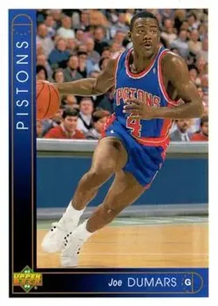 1993-94 Upper Deck #42 - Joe Dumars - Detroit Pistons