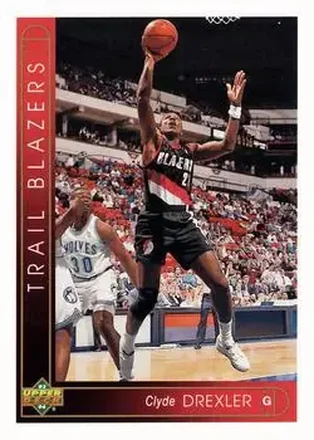 1993-94 Upper Deck #90 - Clyde Drexler - Portland Trail Blazers