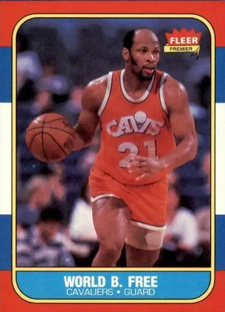 1986-87 Fleer #35 - World B. Free