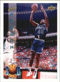1993-94 Upper Deck Pro-View #2 - Chuck Person - Minnesota Timberwolves