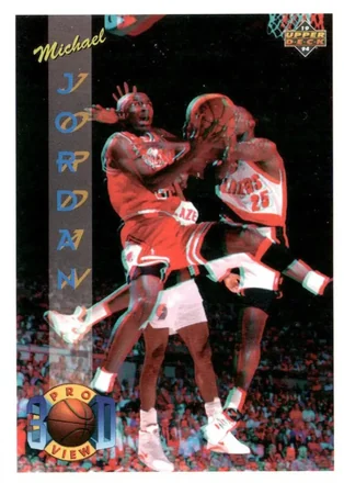 1993-94 Upper Deck Pro-View #23 - Michael Jordan