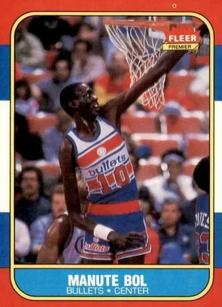 1986-87 Fleer #12 Manute Bol
