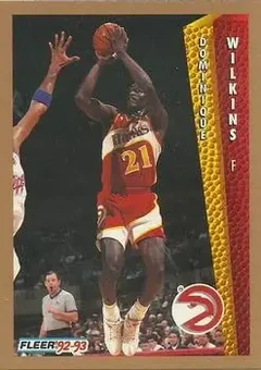 1992-93 Fleer #8 Dominique Wilkins