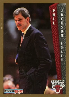 1992-93 Fleer #31 - Phil Jackson - Chicago Bulls