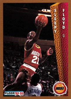 1992-93 Fleer #80 - Sleepy Floyd - Houston Rockets