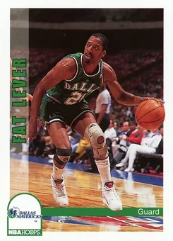 1992-93 Hoops #49 - Fat Lever - Dallas Mavericks