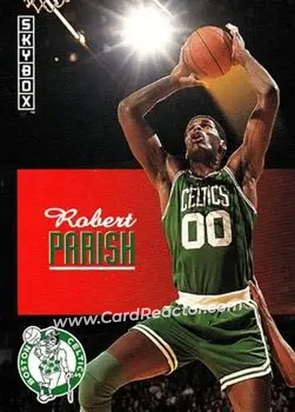1992-93 SkyBox #17 - Robert Parish - Boston Celtics