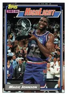 1992-93 Topps #2 Magic Johnson