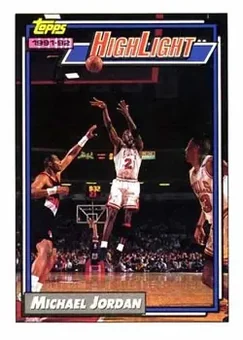 1992-93 Topps #3 Michael Jordan