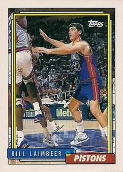 1992-93 Topps #29 - Bill Laimbeer - Detroit Pistons