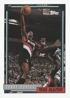 1992-93 Topps #51 - Terry Porter - Portland Trail Blazers