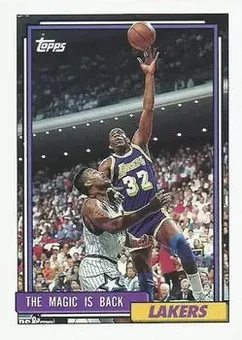 1992-93 Topps #54 Magic Johnson