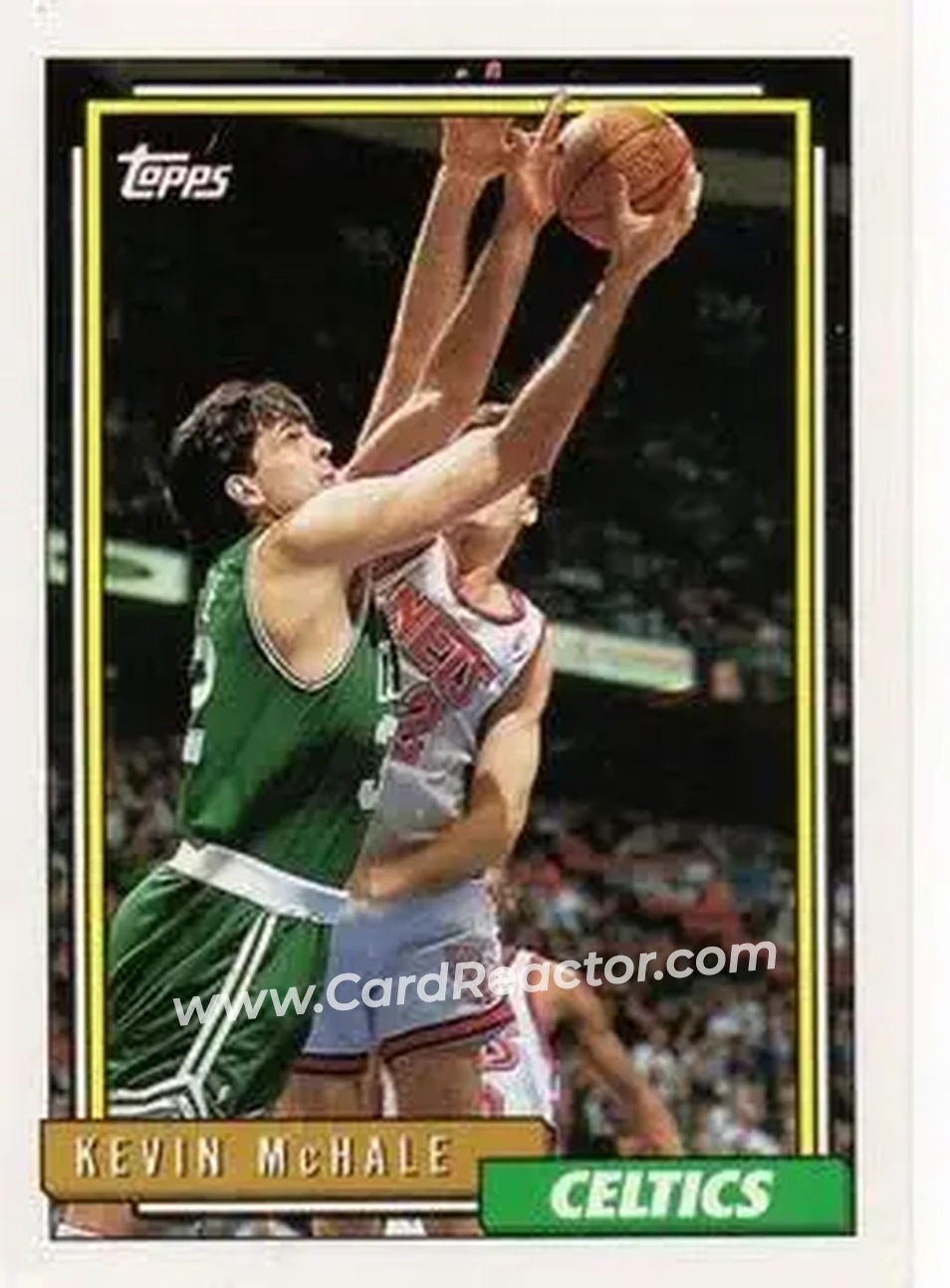 1992-93 Topps #57 - Kevin McHale - Boston Celtics - Front