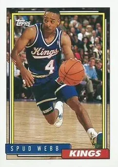 1992-93 Topps #63 - Spud Webb - Sacramento Kings