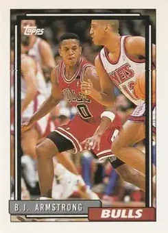 1992-93 Topps #73 - B.J. Armstrong - Chicago Bulls