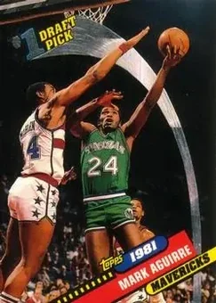 1992-93 Topps Archives #1 - Mark Aguirre - Dallas Mavericks