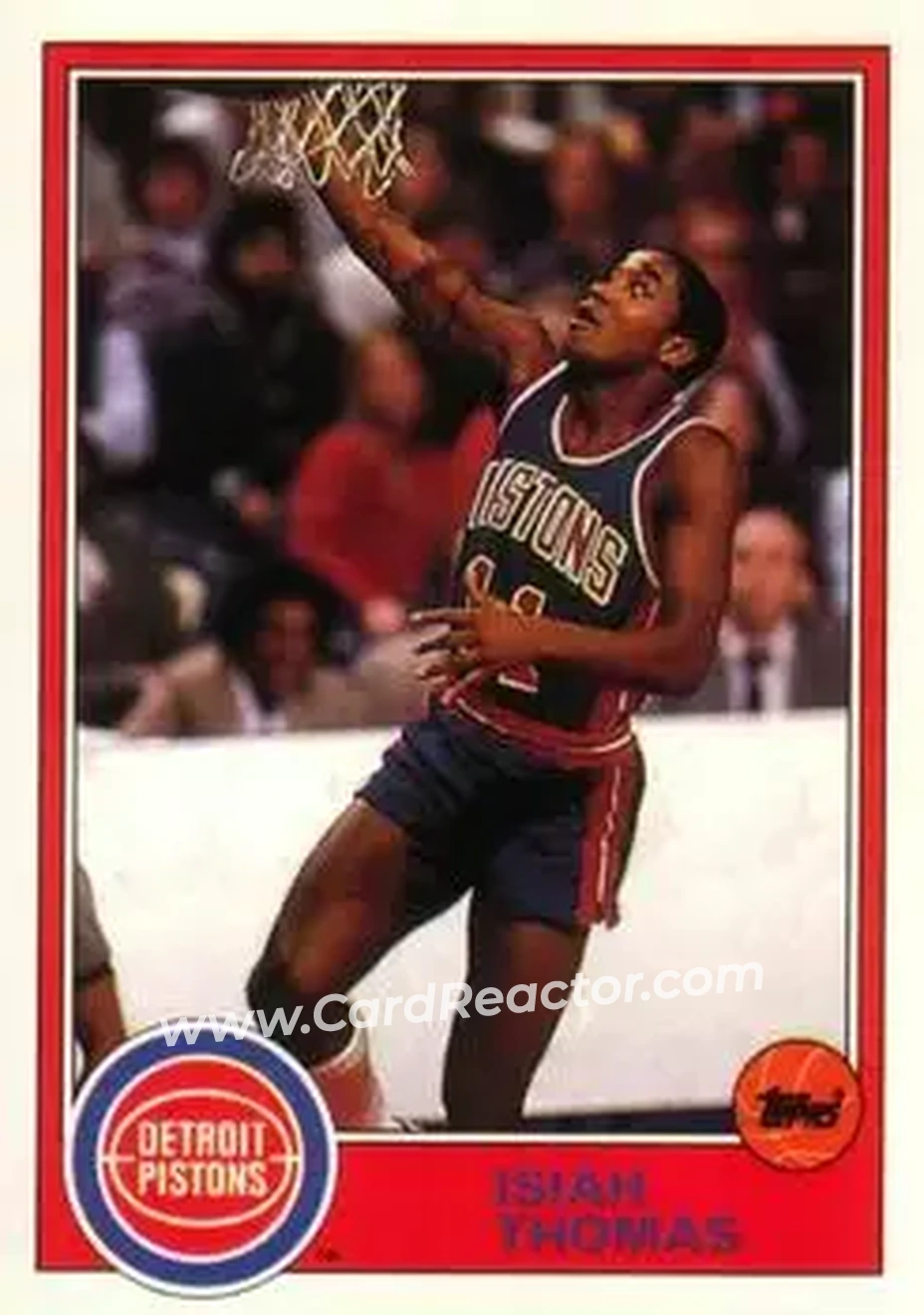 1992-93 Topps Archives #20 - Isiah Thomas - Detroit Pistons