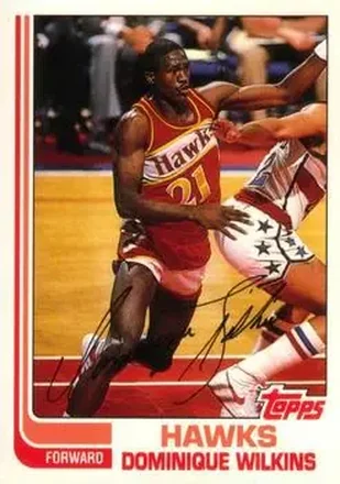 1992-93 Topps Archives #30 - Dominique Wilkins - Atlanta Hawks