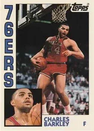 1992-93 Topps Archives #44 - Charles Barkley - Philadelphia 76ers