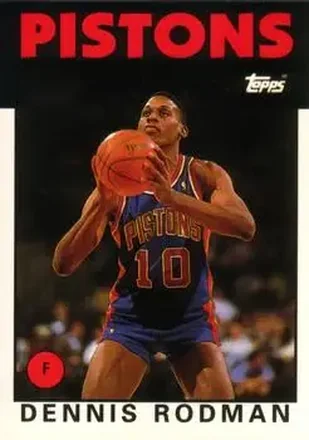 1992-93 Topps Archives #86 - Dennis Rodman - Detroit Pistons