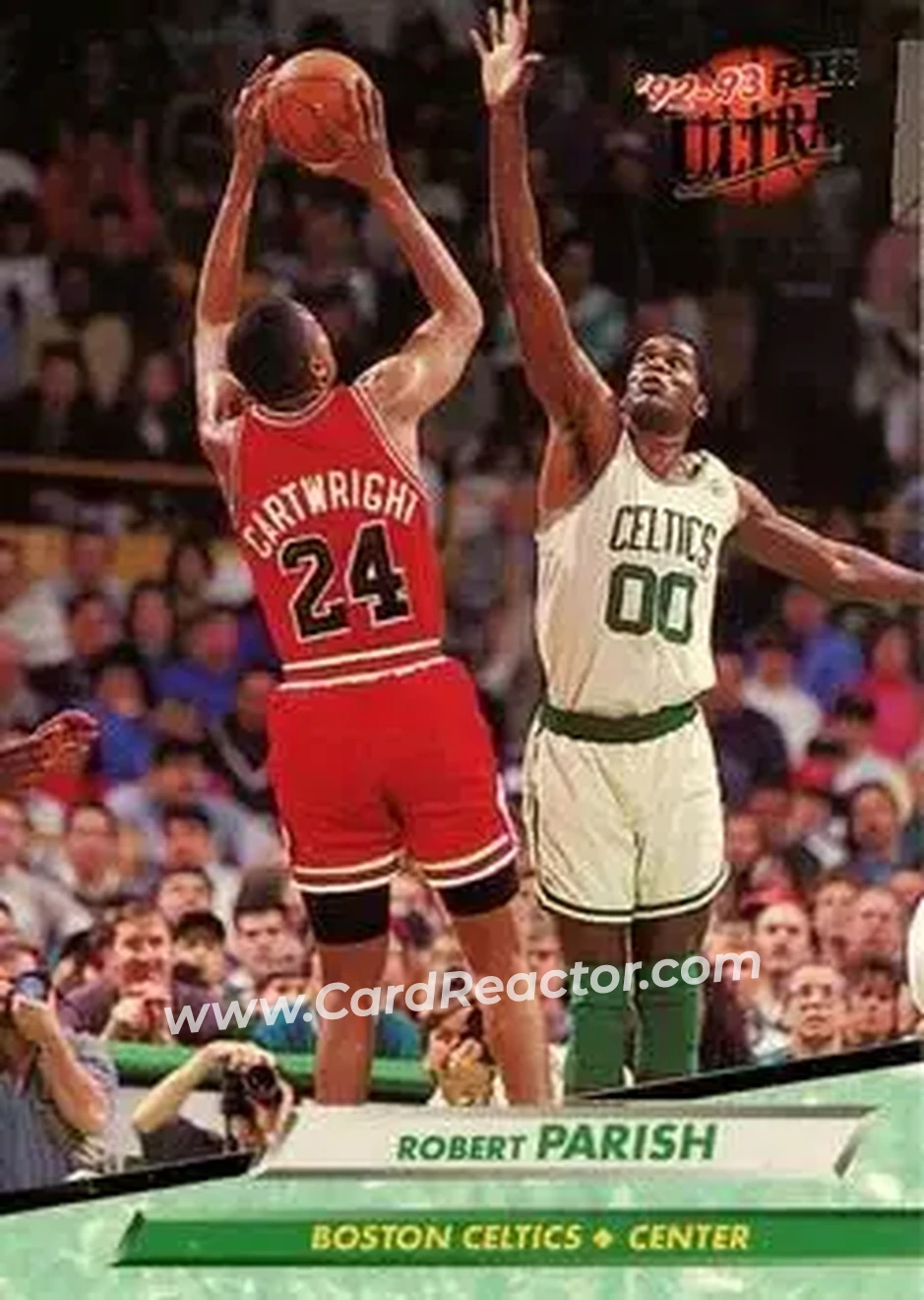 1992-93 Ultra #15 - Robert Parish - Boston Celtics