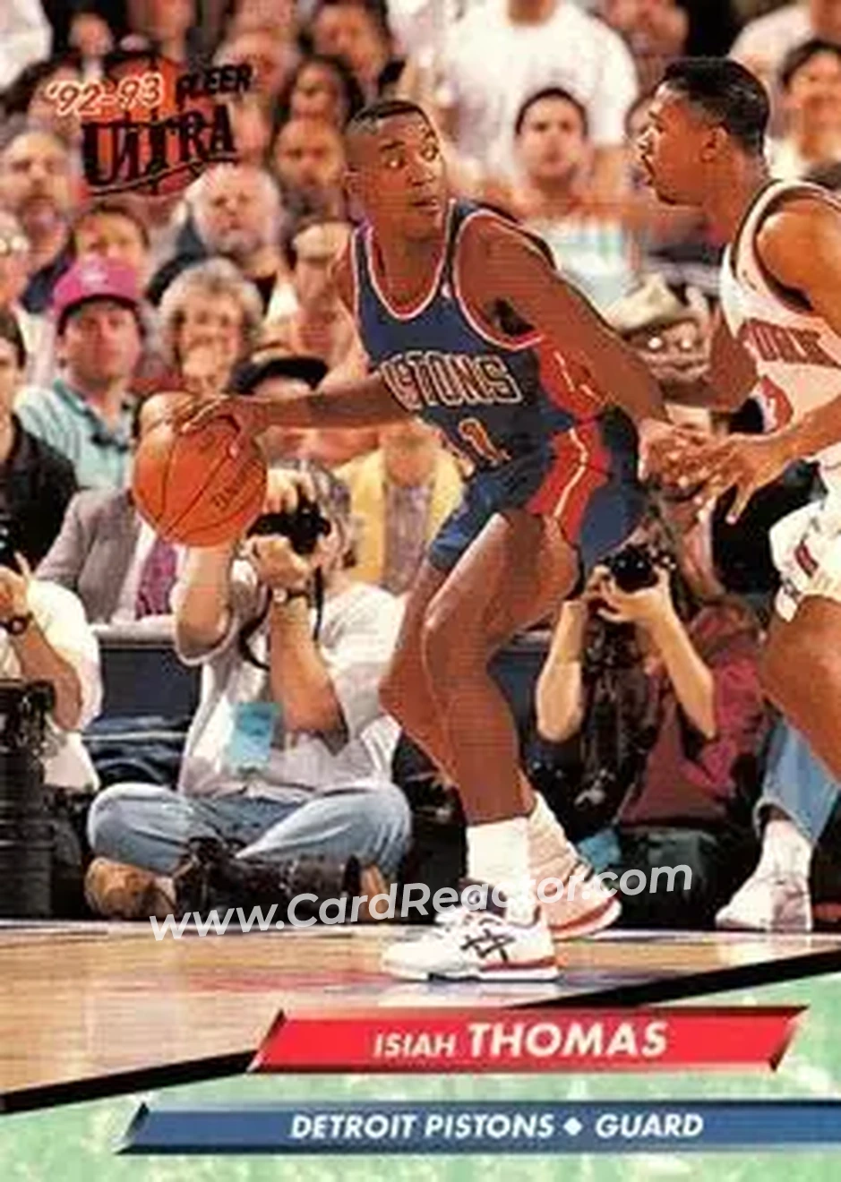 1992-93 Ultra #59 - Isiah Thomas - Detroit Pistons