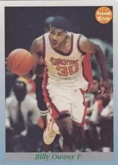 1991-92 Front Row Premier #3 - Billy Owens - Syracuse Orangemen