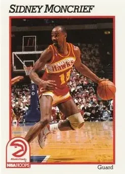 1991-92 Hoops #3 - Sidney Moncrief - Atlanta Hawks