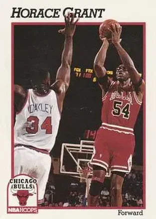 1991-92 Hoops #28 - Horace Grant - Chicago Bulls