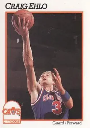 1991-92 Hoops #37 - Craig Ehlo - Cleveland Cavaliers