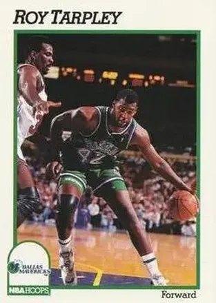 1991-92 Hoops #49 - Roy Tarpley - Dallas Mavericks