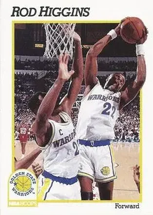 1991-92 Hoops #68 - Rod Higgins - Golden State Warriors