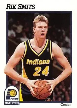 1991-92 Hoops #88 - Rik Smits - Indiana Pacers