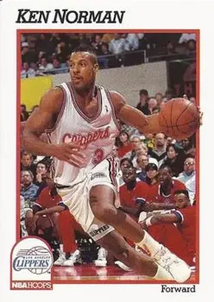 1991-92 Hoops #96 - Ken Norman - Los Angeles Clippers