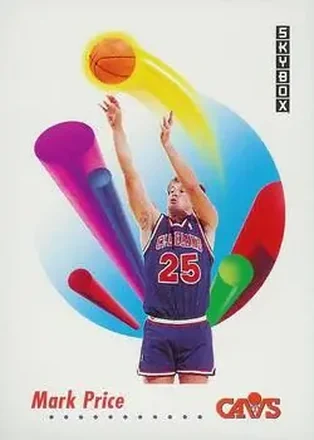 1991-92 SkyBox #53 - Mark Price - Cleveland Cavaliers