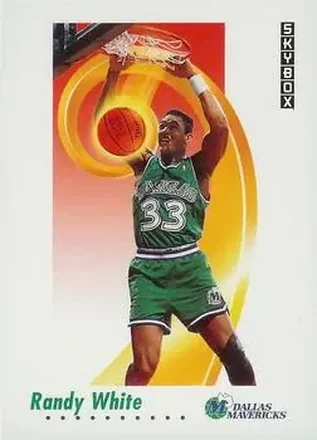 1991-92 SkyBox #65 - Randy White - Dallas Mavericks