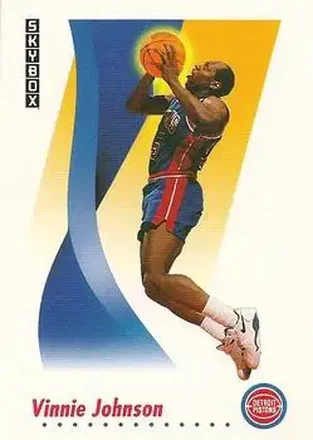 1991-92 SkyBox #84 - Vinnie Johnson - Detroit Pistons