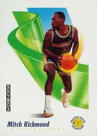 1991-92 SkyBox #98 - Mitch Richmond - Golden State Warriors