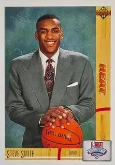 1991-92 Upper Deck #4 - Steve Smith - Miami Heat