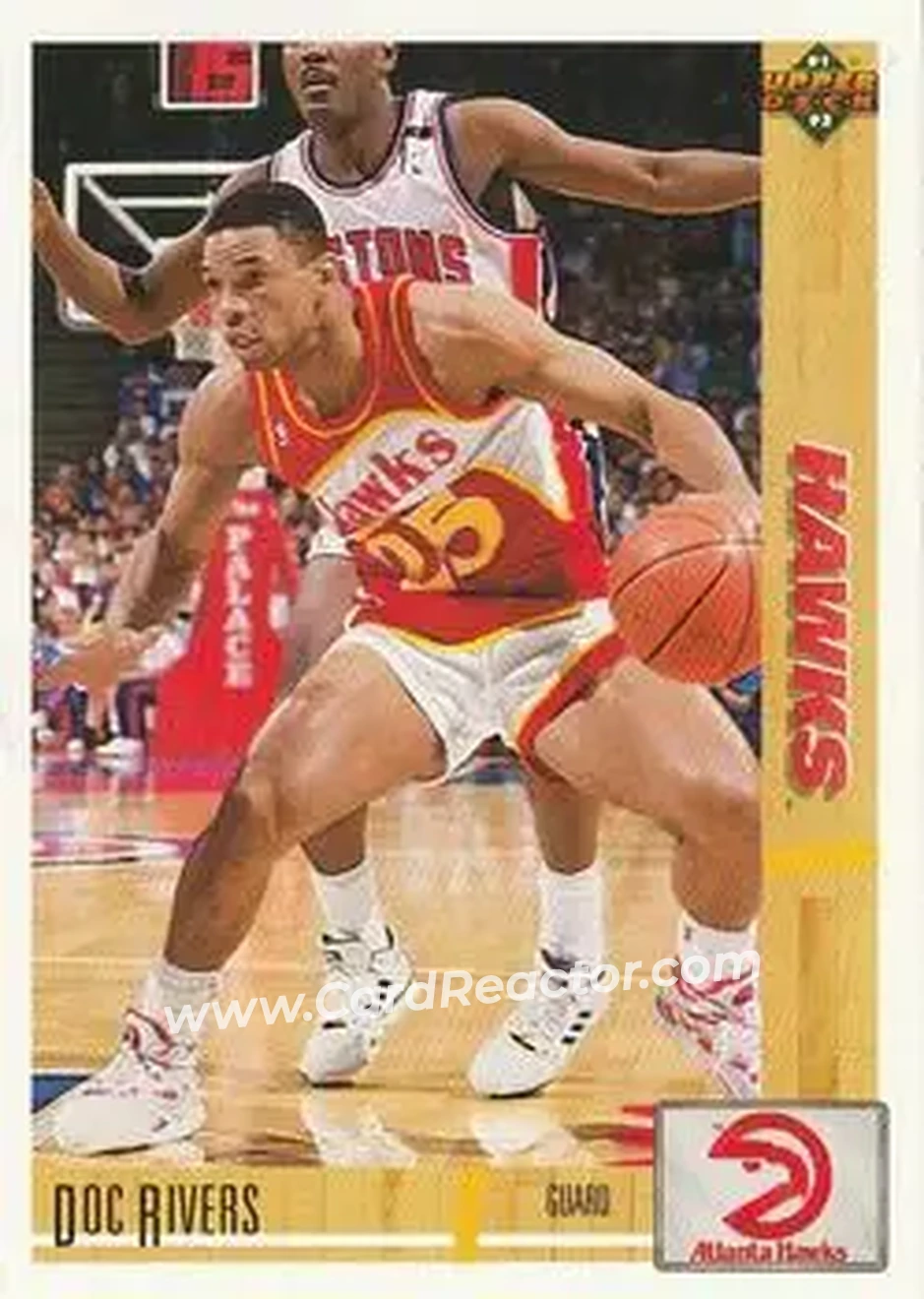 1991-92 Upper Deck #46 - Doc Rivers - Atlanta Hawks