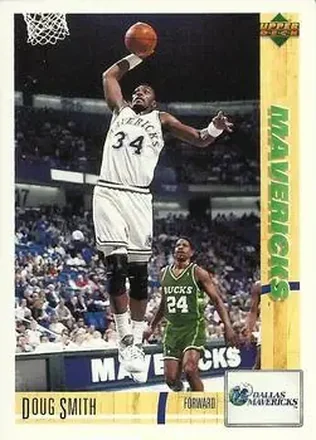 1991-92 Upper Deck Italian #43 - Doug Smith - Dallas Mavericks