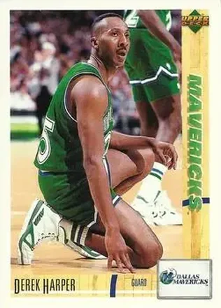 1991-92 Upper Deck Italian #44 - Derek Harper - Dallas Mavericks