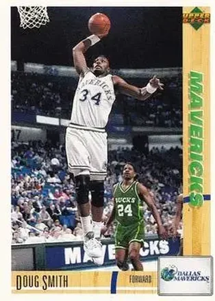 1991-92 Upper Deck Spanish #43 - Doug Smith - Dallas Mavericks