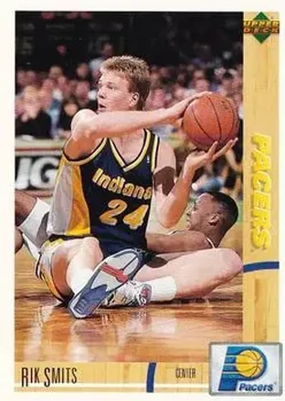 1991-92 Upper Deck Spanish #60 - Rik Smits - Indiana Pacers
